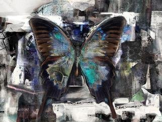 Airton Sobreira; White Night Butterfly, 2013, Original Digital Art, 30 x 42 cm. Artwork description: 241             original digigraph artist proof signed by airton sobreira on canvas or paper.available in several sizes.            ...