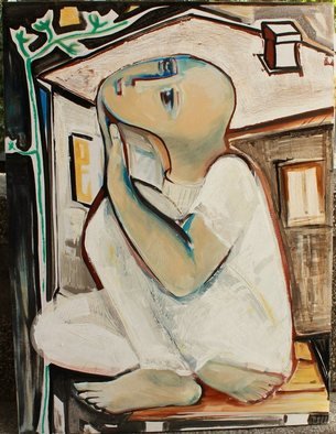 Mariya Aleksieva; Nicht, 2012, Original Painting Acrylic, 60 x 80 cm. 