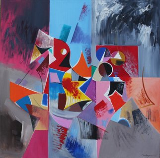 Alexander Sadoyan; Untitled, 2011, Original Painting Oil, 36 x 36 inches. Artwork description: 241          Abstract painting         ...