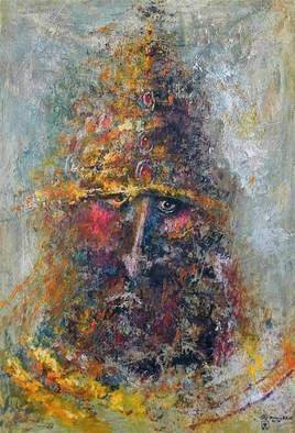 Alexander Ustinoff; Ivan The Terrible, 1995, Original Painting Oil, 55 x 75 cm. Artwork description: 241     paper, oil  ...