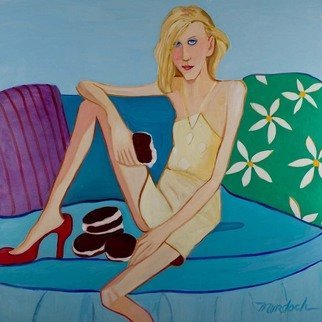 Alice Murdoch; Vamp, 2011, Original Painting Oil, 48 x 51 inches. Artwork description: 241     Sexy is Thin                                  ...