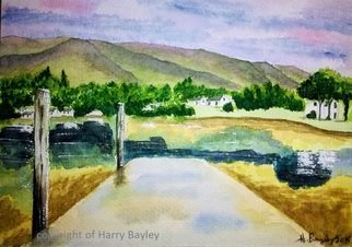 Harry Bayley; Portree 2, 2018, Original Watercolor, 10 x 8 inches. Artwork description: 241 Watercolour of Portree, Skye. ...