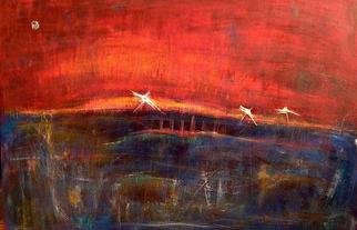 Ana Marini Genzon; Red Summer, 2005, Original Painting Acrylic, 30 x 40 inches. 