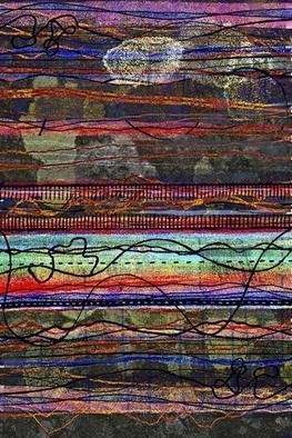 Andrew Mercer; Northumberland, 2009, Original Printmaking Giclee, 66 x 100 cm. Artwork description: 241   A work based on the colors, shapes and textures of Northumberland in the north of England.     ...