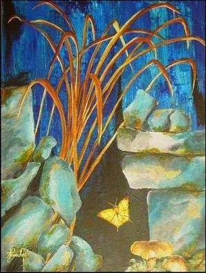 Florine Justine; Lumiere, 2006, Original Painting Acrylic, 18 x 24 inches. 