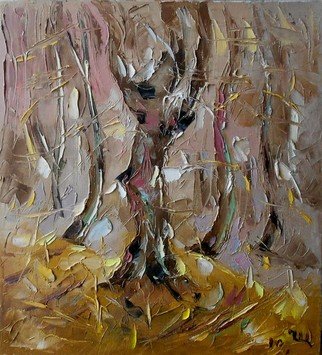 Ara Ghevondyan; Etude, 2010, Original Painting Oil, 31 x 34 cm. Artwork description: 241 Forest, Autumn, Trees...