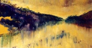 Asim Amjad; REFLECTED RADIANCE, 2009, Original Painting Oil, 48 x 24 inches. Artwork description: 241  INNER WARMTH     ...