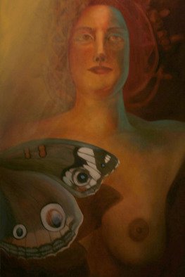 Aylas Art; Butterfly Dream, 2006, Original Painting Oil, 24 x 36 inches. Artwork description: 241   Dreams is my last project and I have been working on it for 2 years...