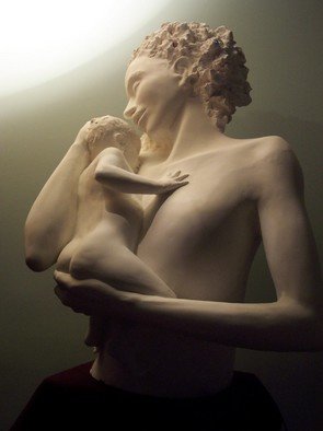Barry Baldwin; Mother And Child, 2010, Original Sculpture Other,   inches. Artwork description: 241  Maquette for marble  ...