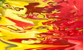 Bruno Paolo Benedetti; Red And Yellow Flow, 2013, Original Photography Digital, 6 x 4 inches. Artwork description: 241 Abstract  bright red and yellow color flow with many shades.  Single copy printed on Kodak Endura metallic paper, signed and numbered on the back.Buy RM License on  
