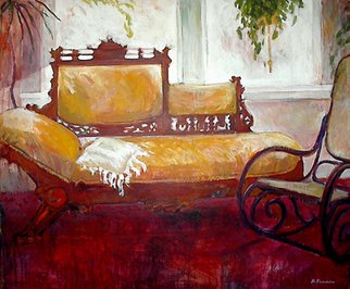 Beverly Furman; The Livingroom, 2008, Original Painting Acrylic, 50 x 40 inches. 