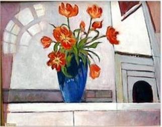 Beverly Furman; Tulips, 2005, Original Painting Acrylic, 30 x 24 inches. 