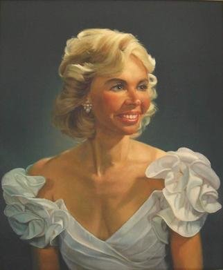Lisa Johnson; Leslie Chamberlain, 2000, Original Painting Oil, 20 x 24 inches. Artwork description: 241 An example of a classic head and shoulders portrait. ...