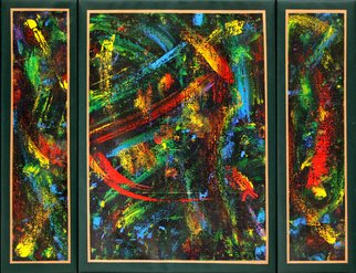 Bruce Morse; Cosmic Dance, 2009, Original Painting Acrylic, 76 x 60 inches. 