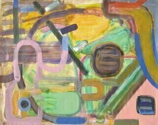 Mark Schwing; Dream House, 2021, Original Painting Acrylic, 24 x 19 inches. Artwork description: 241 A special place to call home.This abstraction with color create a peaceful harmony. ...