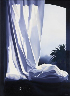 Carlos Dugos; Anticipation Of The Night, 2006, Original Painting Oil, 54 x 73 cm. 