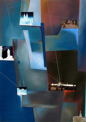 Christian Culver; Prague 1, 2004, Original Pastel, 38 x 56 inches. Artwork description: 241 Pastel mixed media on paper. ...