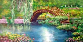 John Cervasio; Bridge, 2006, Original Painting Acrylic, 24 x 12 inches. 
