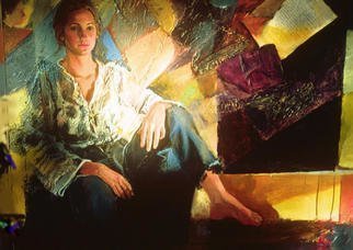 Doyle Chappell; Barbara, 1972, Original Collage, 48 x 36 inches. Artwork description: 241 Barbara' s 