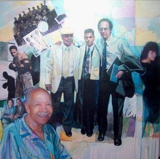 Doyle Chappell; Memories Of Jasons Grandfather, 2013, Original Painting Acrylic, 50 x 48 inches. Artwork description: 241      Work by commission only, not for sale.     ...