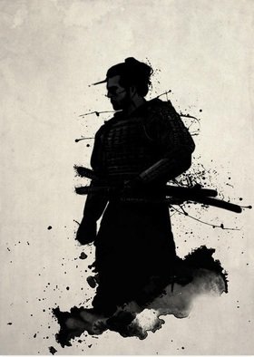 Claudia Fitzgerald; The Samurai, 2015, Original Digital Print, 18 x 25 inches. Artwork description: 241  The samurai is one of the amazing arts that I'm inspired with Nicklas Gustafsson. I'm learning how to do a dark and appealing warrior that full of bravery, compassion and love! ...