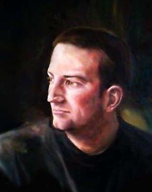 Colin Mark Mowat; Portrait, 1999, Original Painting Oil, 1 x 2 feet. 