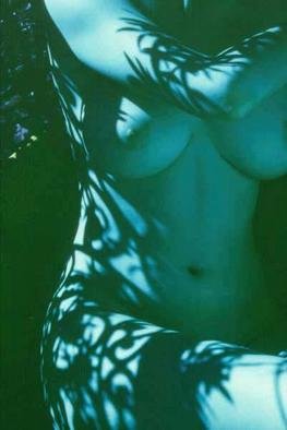 Corrie Ancone; Blue Nude, 2000, Original Photography Color, 24 x 20 inches. Artwork description: 241 Infra Red film....