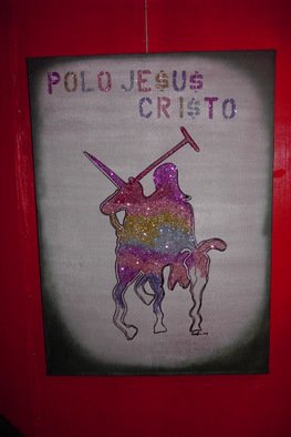 James Enders; POLO JESUS CHRISTO BY ENDERS, 2010, Original Mixed Media, 3 x 4 feet. Artwork description: 241            THIS CAN BE BEST DESCRIBED AS AN ABSTRACT FIGURATIVE PIECE.      ...