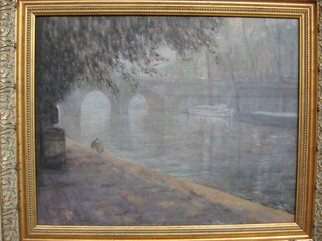 Slobodan Paunovic; Pont Neuf Sur La Seine Paris, 2008, Original Painting Oil, 50 x 40 cm. Artwork description: 241  Pont Neuf sur la Seine Paris ...