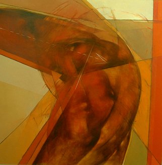 Jorge Posada; Animus Corpus In Motion III , 2009, Original Painting Oil, 48 x 48 inches. Artwork description: 241  Animus Corpus Series, oil on canvas, abstract, figurative ...