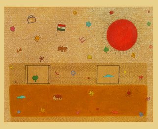 Agase Devidas; India Is My Country, 2014, Original Painting Acrylic, 42 x 30 inches. 