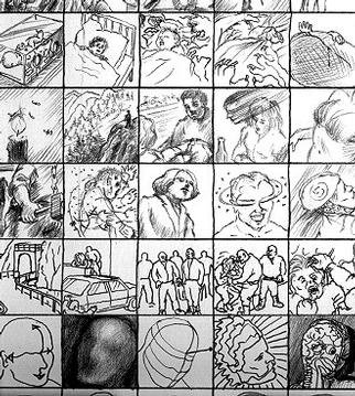 Hans Jrgen Diez; Die Information Bin Ich, 1997, Original Drawing Pencil, 70 x 100 cm. Artwork description: 241 This representation is a Section of 750 Motives pencil on paper, the hole sheet is 70 x 100 cm, every square 2. 5 x 2. 5 cm,...