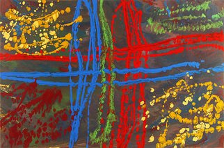 Sami Samir; Entangled Crossroads Orig..., 2015, Original Painting Acrylic, 36 x 24 inches. Artwork description: 241  Original painting by Dr. Sami. Acrylic on canvas Measures 36