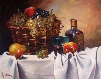 Dusan Vukovic; Fruitful Autumn, 2012, Original Painting Oil, 40 x 50 cm. 