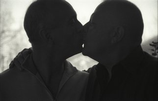 Ellen Rosenberg; The Kiss, 2006, Original Photography Silver Gelatin, 20 x 16 inches. 
