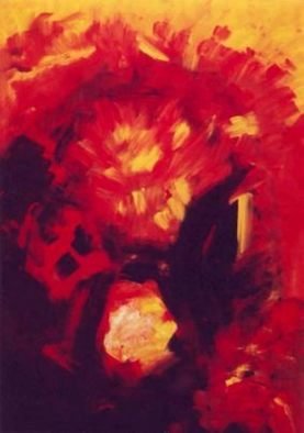 Michael Emmert; Implosion, 2002, Original Painting Acrylic, 70 x 100 cm. 