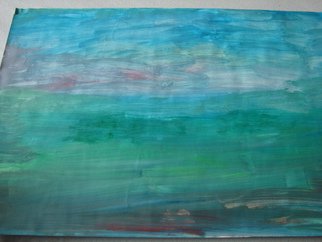 Evelyne Ketterlin; Stormy Field, 2012, Original Painting Acrylic, 40 x 30 cm. Artwork description: 241   Stormy field Acrylpainting. On paper.               ...