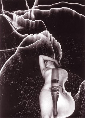 Itzhak Ben Arieh; MUSIC, 2003, Original Digital Art, 21 x 30 cm. Artwork description: 241  PHOTOMONTAGEFANTASTIC PHOTOGRAPHY ...