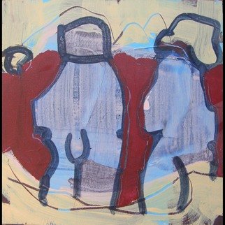 Jean Chevalier; DONG, 2009, Original Painting Acrylic, 18 x 18 inches. Artwork description: 241  life without inhibition ...