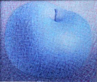 Muntean Floare; Apple, 2011, Original Painting Oil, 70 x 60 cm. 