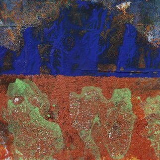 Jose Freitascruz; Cerrado Ex Brasil N39, 2018, Original Painting Acrylic, 12 x 12 cm. Artwork description: 241 first series of works from brasil inspired by the colours and shapes of the cerrado - the brazilian savannah...