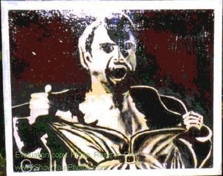 Gabriela Rivas; El Arsenal, 2008, Original Painting Acrylic, 40 x 50 cm. Artwork description: 241  esta obra esta inspirada en el film del mismo nombre del cine mudo ruso de la decada del 20 ...