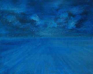 Goran Petmil; STORM, 2013, Original Painting Oil, 16 x 20 inches. Artwork description: 241  THE BEACH, PAINTING OF THE BEACH, BRIGHT STORMY DAY ON THE OCEAN. THE HORIZON, OIL ON CANVAS ...