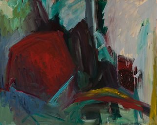 Marcia Freedman; JT 20, 2011, Original Painting Oil, 60 x 48 inches. Artwork description: 241       JT_ 20 is an abstract oil painting which references organic forms found within the desert in Joshua Tree National Park.                    ...