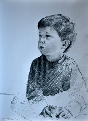 Matthew Hickey; Miles September 2011, 2011, Original Drawing Pencil, 8 x 11 inches. 