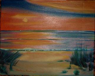 Barbara Honsberger; By The Sea, 2008, Original Painting Oil, 16 x 20 inches. 