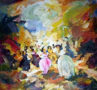 Al Shaikh Aldaw; Dancing Together , 2010, Original Painting Acrylic, 100 x 100 cm. Artwork description: 241      acrylic on canvas     ...