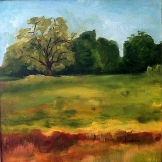 Karen Isailovic; Gorman Produce Farm, 2010, Original Painting Oil, 20 x 20 inches. 