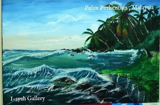 Nor Aishah Alli; IGKL01, 2016, Original Painting Oil, 594 x 841 mm. Artwork description: 241  I- syah is a one of lanscaping photographer. From my experience doing of mother nature photoshoot , i translate this experience into painting. A  ...