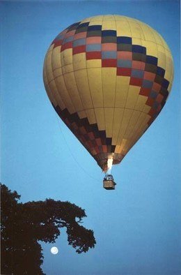 Bengt Stenstrom; Masaii Mara Balloon, 2000, Original Photography Color, 20 x 28 inches. Artwork description: 241 Masaii Mara balloon. Size is just an example, on foamboard. Or unmounted. ...